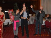 091  Sie sind die Gewinner des Tanzwettbewerbs.